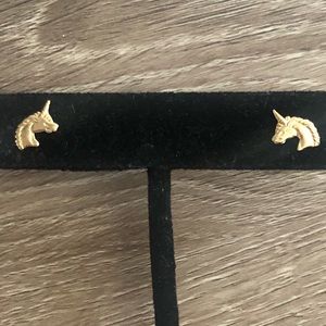Vintage Unicorn Earrings